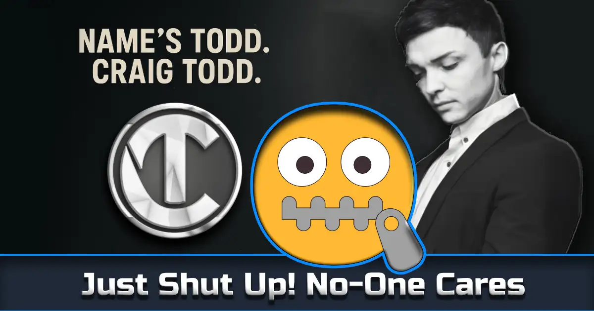Just Shut Up! No-One Cares
